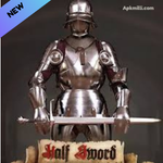 Medieval sword fight in Half Sword Game