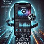 Filmora Premium APK Banner – No Watermark, 4K Export – Apkmilli.com