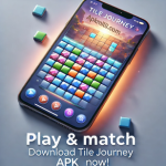 Tile Journey APK banner with Apkmilli.com branding.
