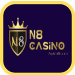 N8 Casino APK logo with gaming theme